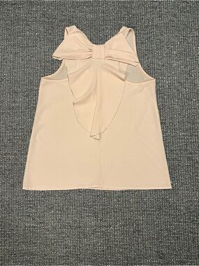 Bow-Back Blush Tank Top
